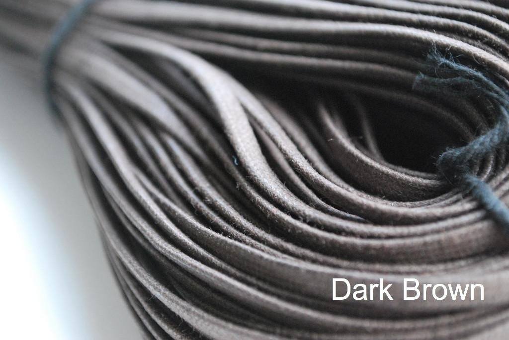 3mm Waxed Flat Shoe Laces 80cm - Image 3