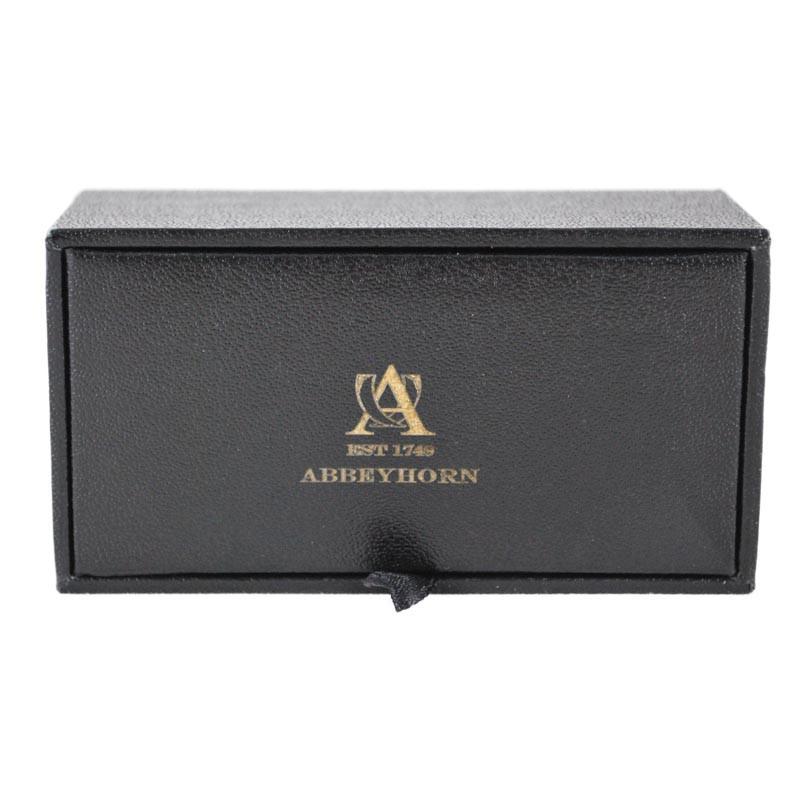 ABBEYHORN Cufflinks - Oval Oxhorn - Image 3