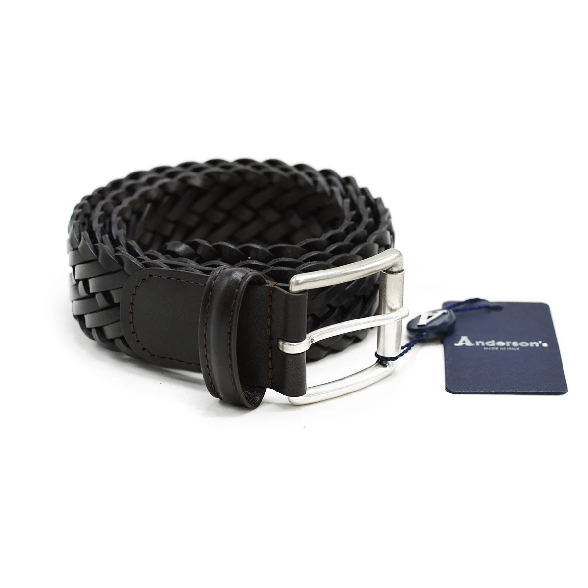 Anderson's (A1097) - 3.5 cm Classic Woven Belt - Image 8