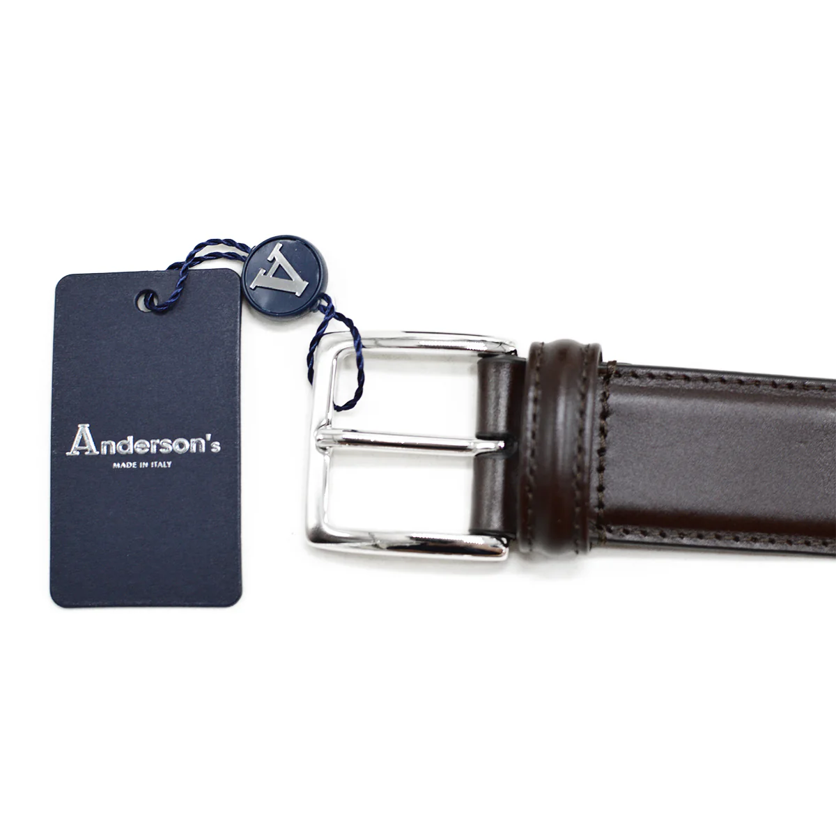 Anderson's (A0890) - 3.5 cm Classic Stitched Belt - Image 10