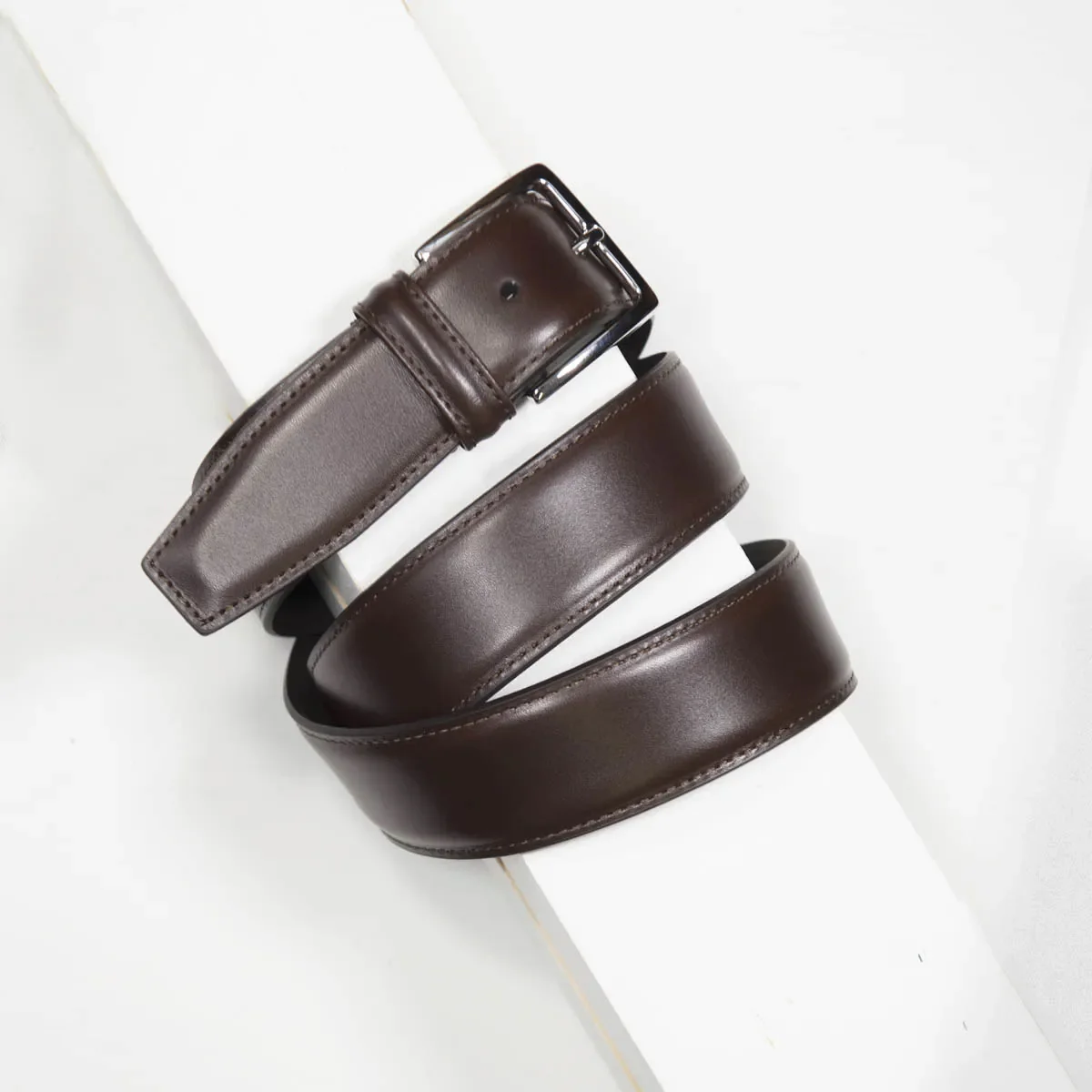 Anderson's (A0890) - 3.5 cm Classic Stitched Belt - Image 12