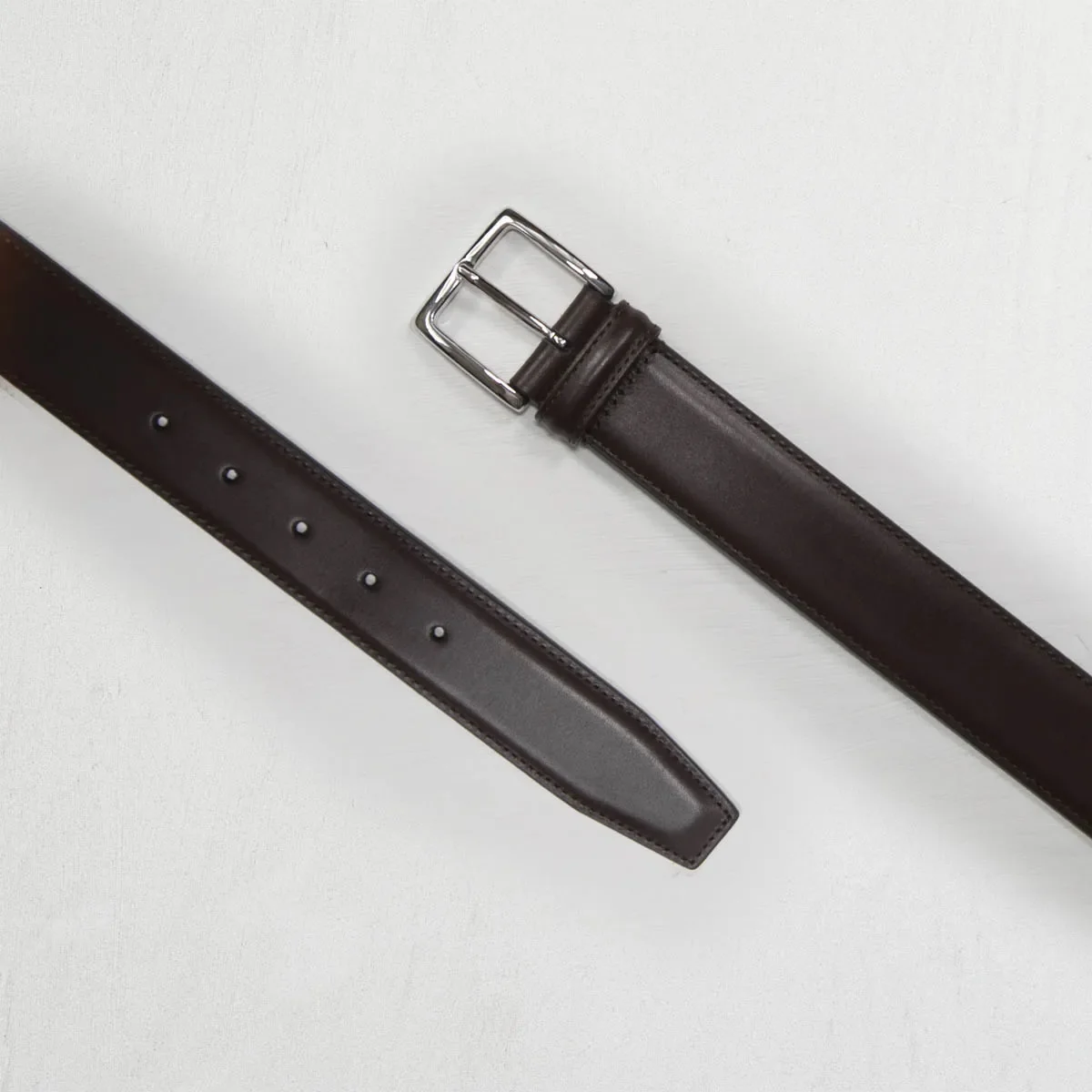 Anderson's (A0890) - 3.5 cm Classic Stitched Belt - Image 14