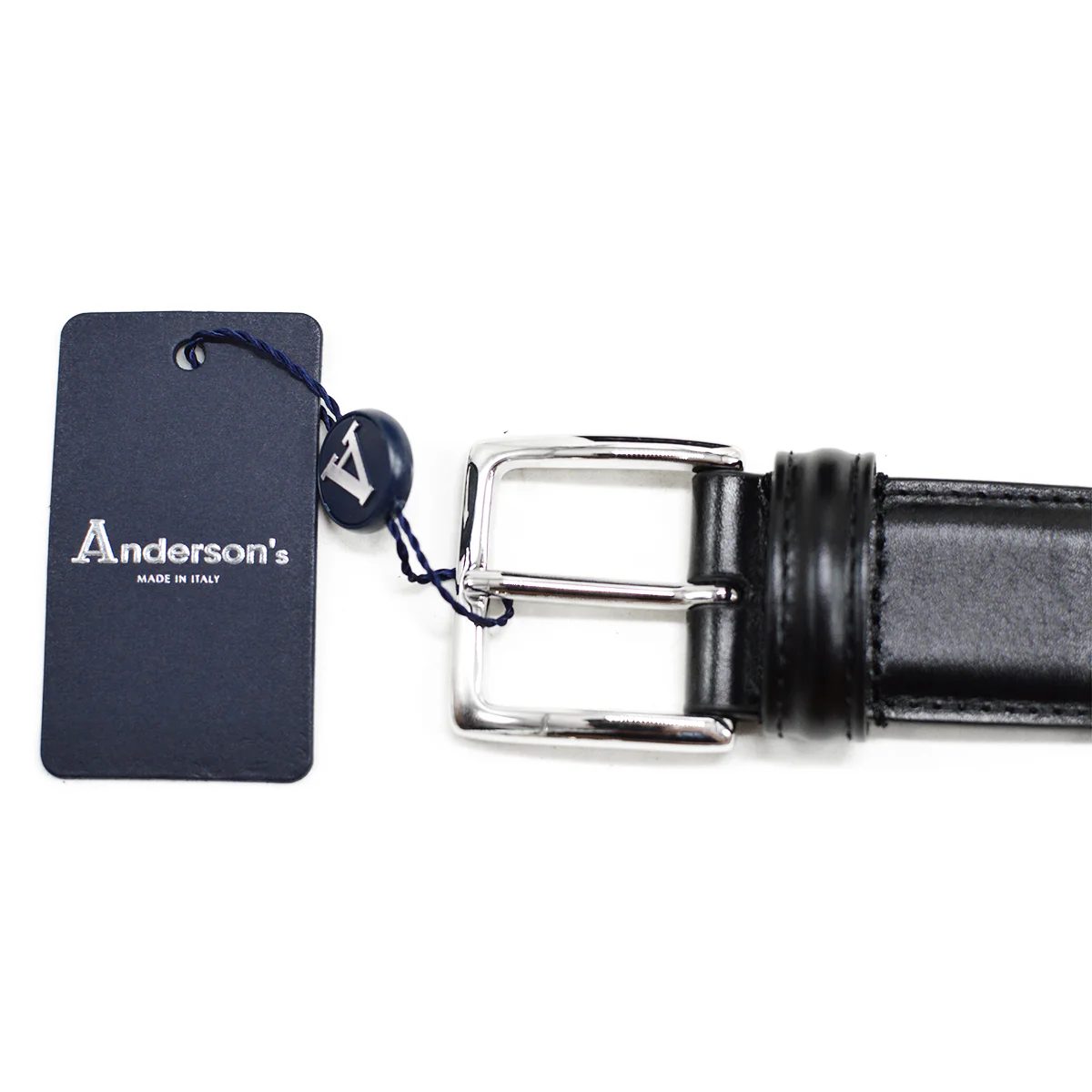 Anderson's (A0890) - 3.5 cm Classic Stitched Belt - Image 3