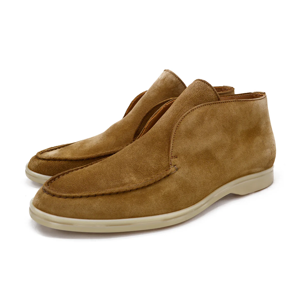 Berwick 1707 Flex Walk Ankle Boot(5389) -Kudu Reverse Suede In Peanut - Image 3