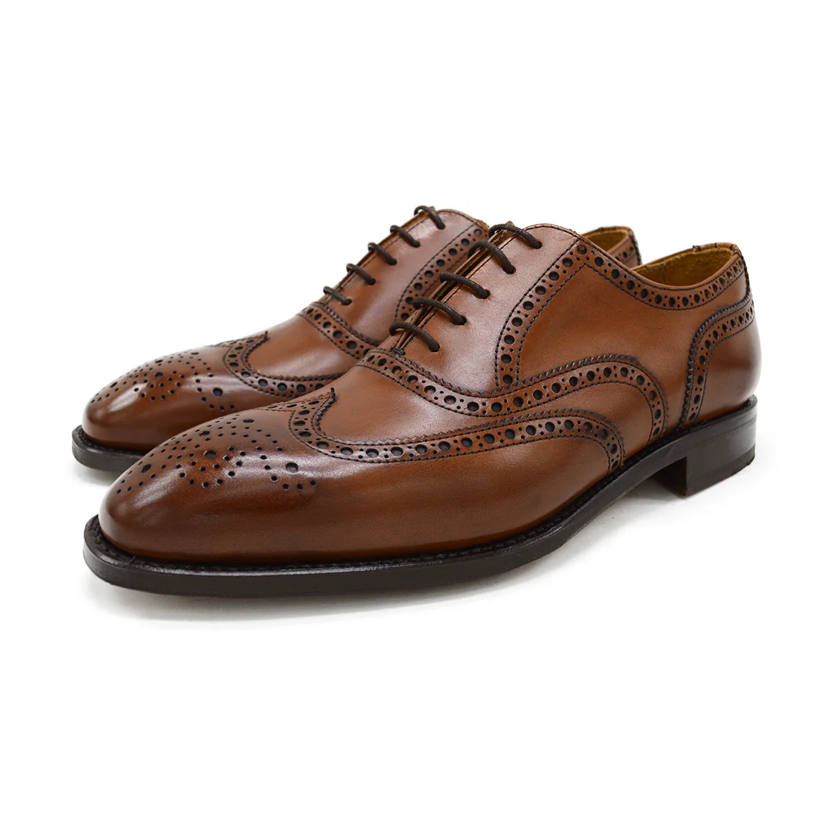 Berwick 1707 Oxford Brogue (5215) Tan - Image 4