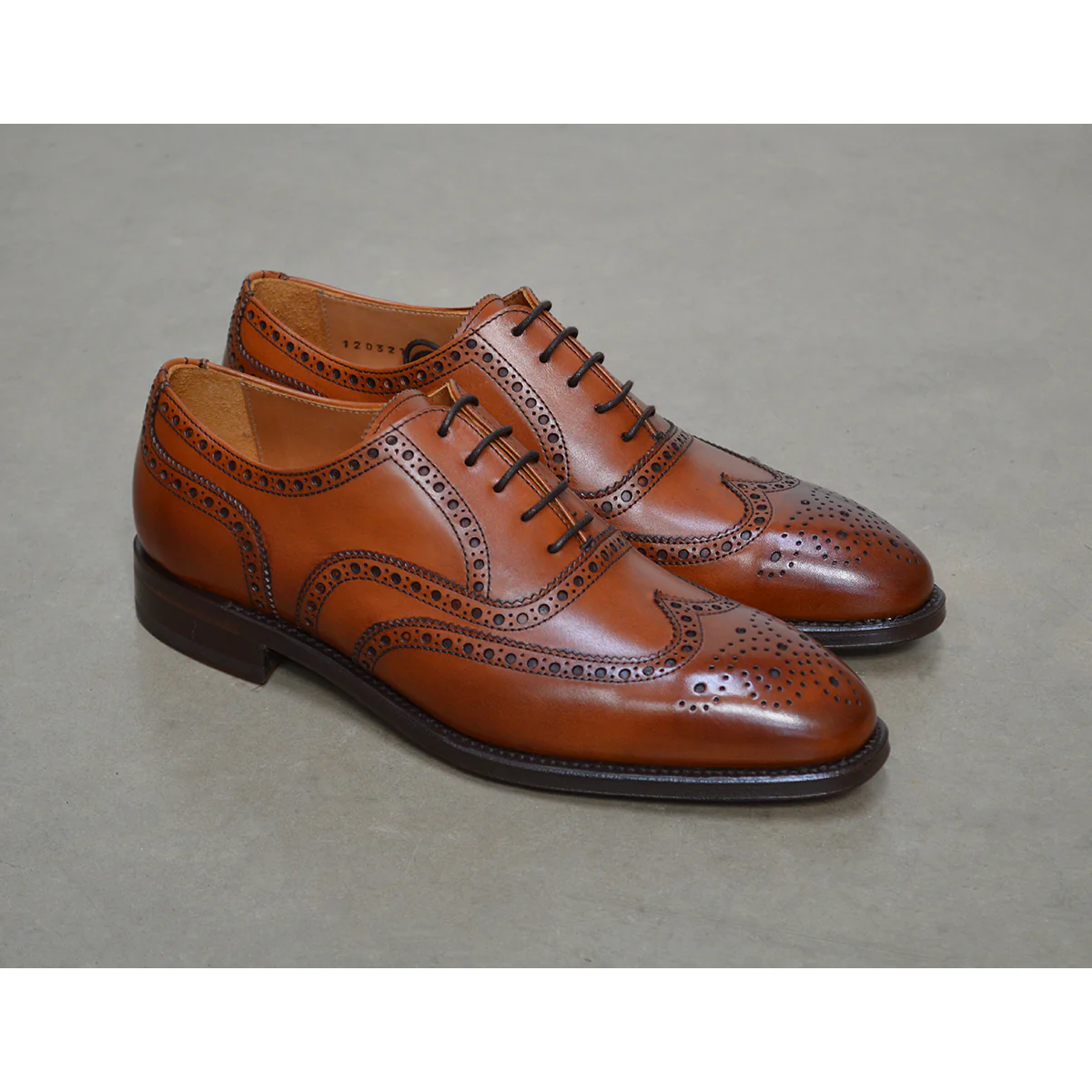 Berwick 1707 Oxford Brogue (5215) Tan - Image 8