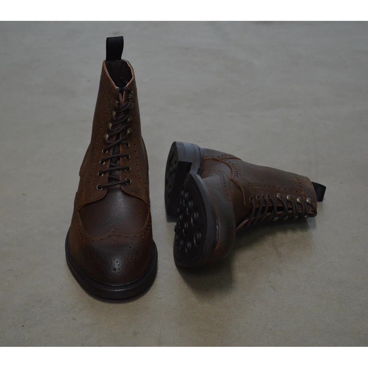 Berwick 1707 Brogue Boot (322) - Waxy Commander - Image 11