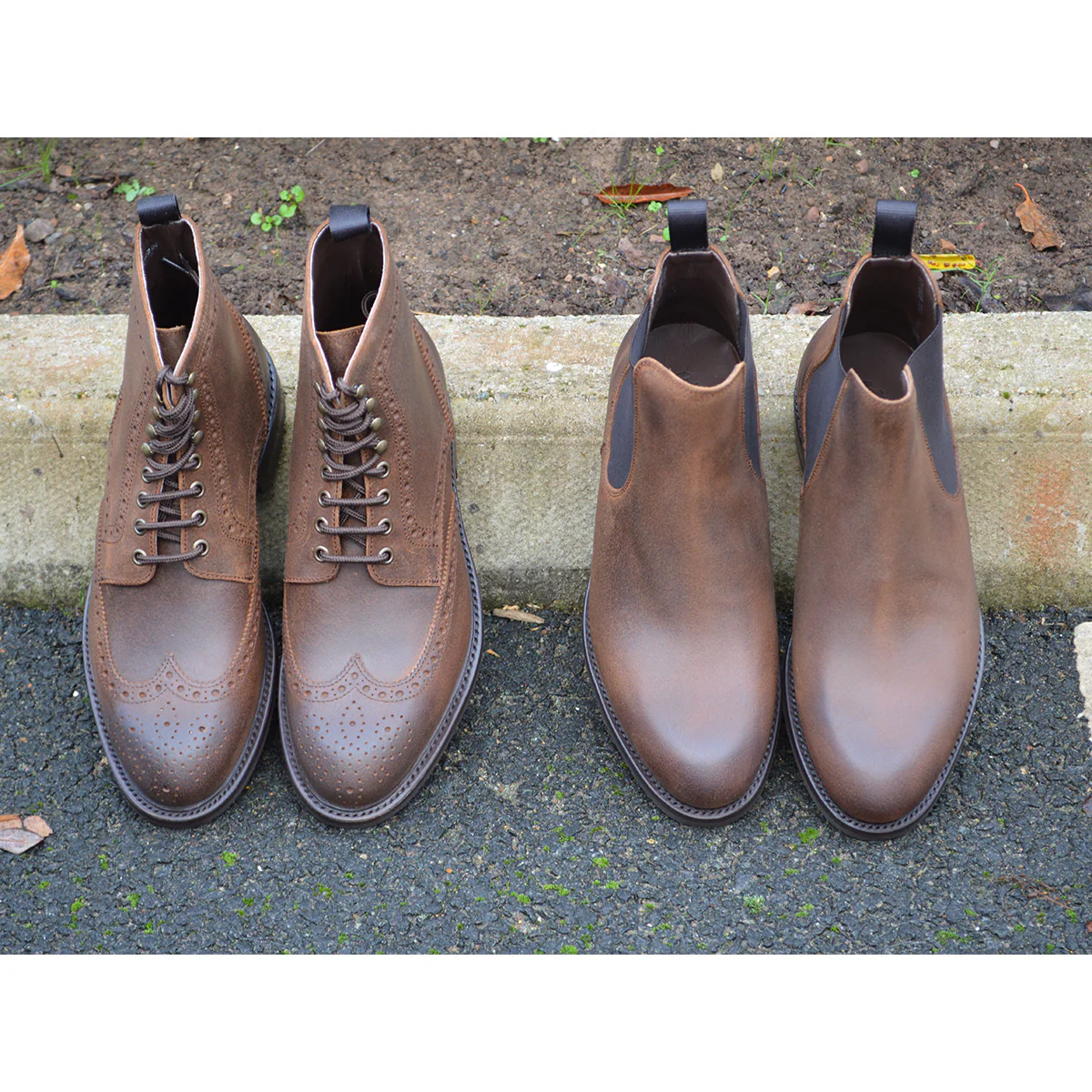 Berwick 1707 Brogue Boot (322) - Waxy Commander - Image 15