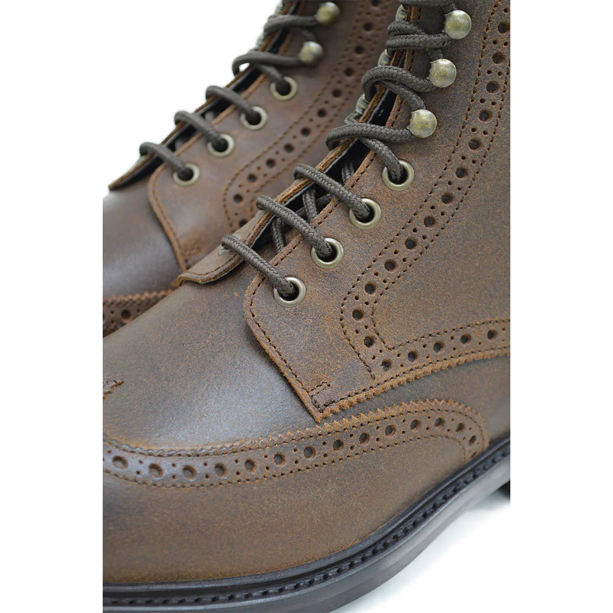 Berwick 1707 Brogue Boot (322) - Waxy Commander - Image 4