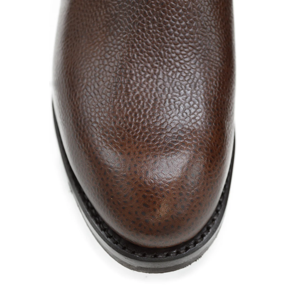 Berwick 1707 Chelsea Boot (303) - Dark Brown Grain - Image 7