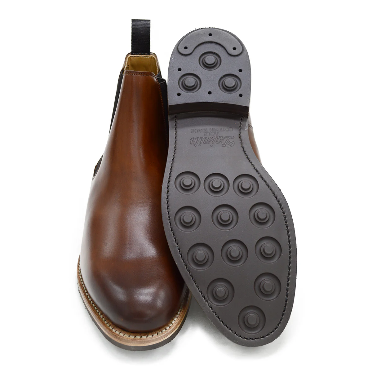 Berwick 1707 Chelsea Boot (303) -  Medio (Brown) - Image 2