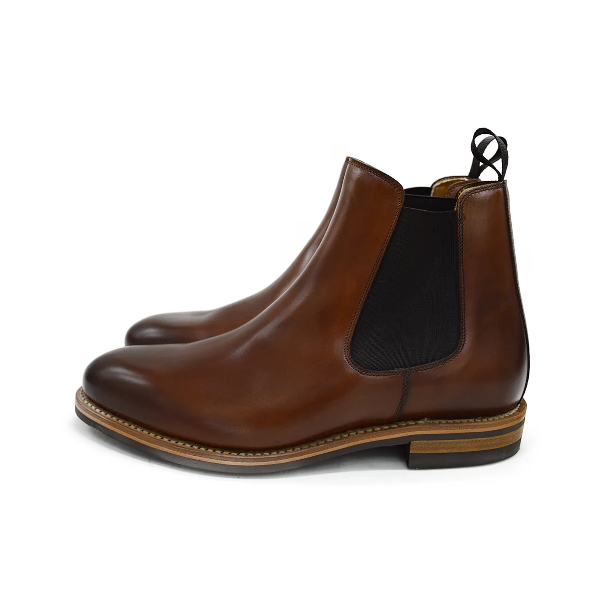 Berwick 1707 Chelsea Boot (303) -  Medio (Brown) - Image 5
