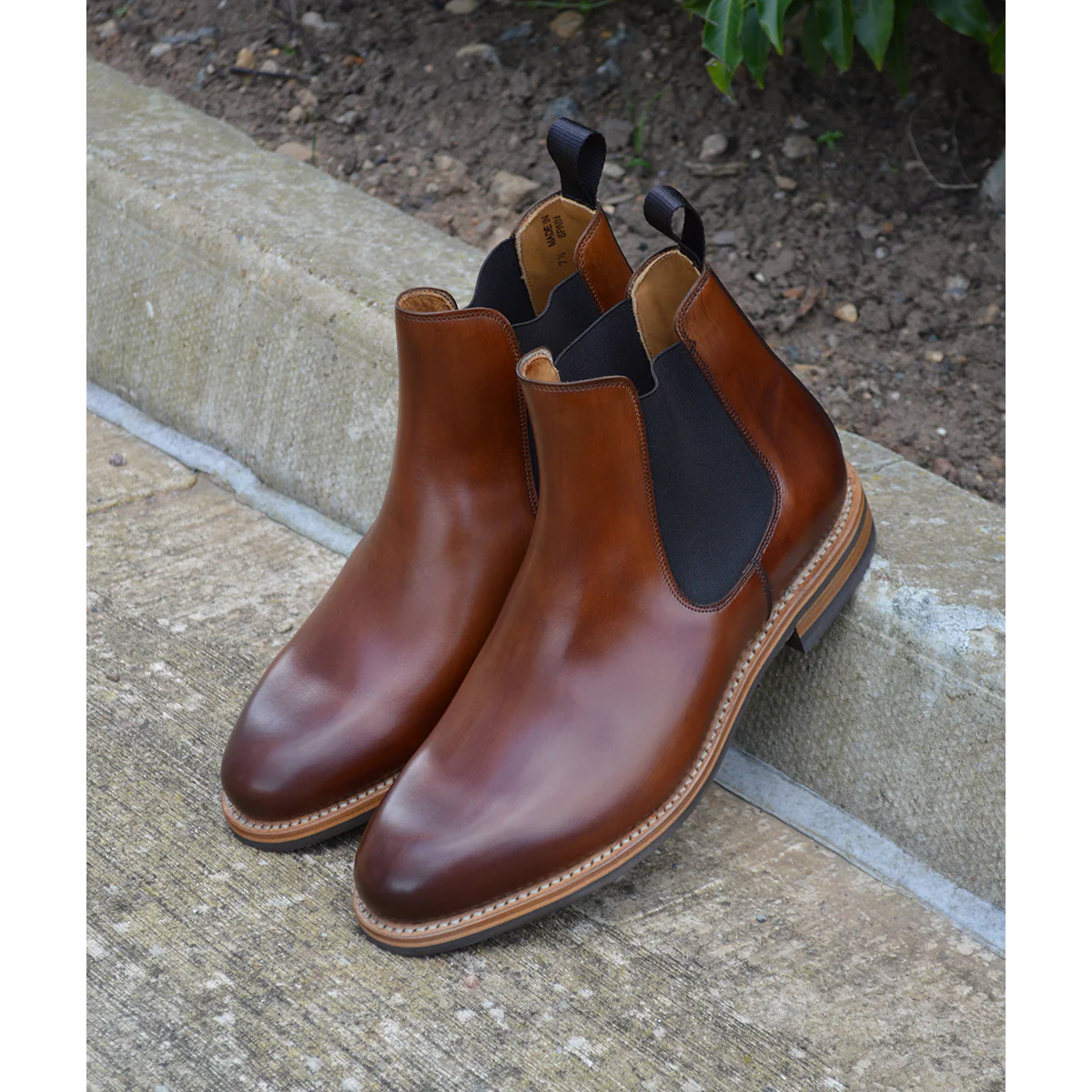 Berwick 1707 Chelsea Boot (303) -  Medio (Brown) - Image 9