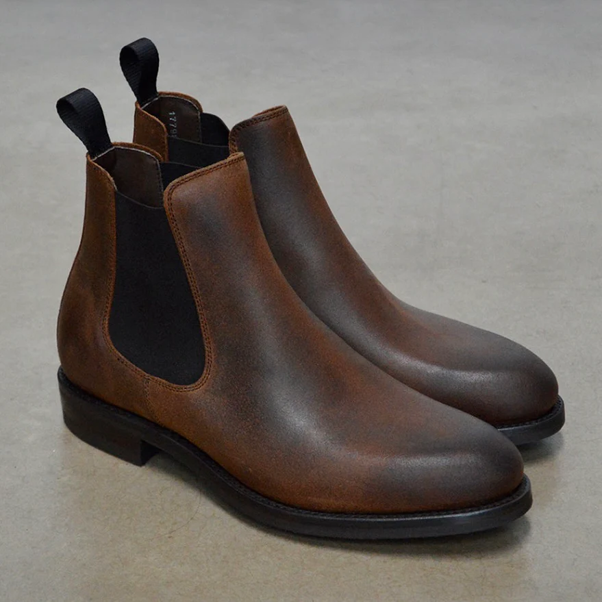 Berwick 1707 Chelsea Boot (303) - Waxy Commander - Image 9