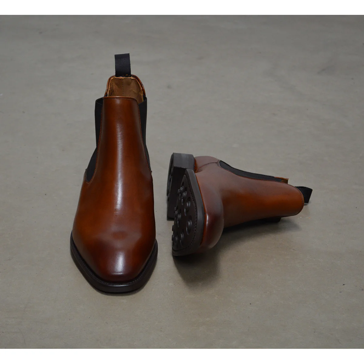Berwick 1707 Chelsea Boot (475) Cuero (Tan) - Image 8