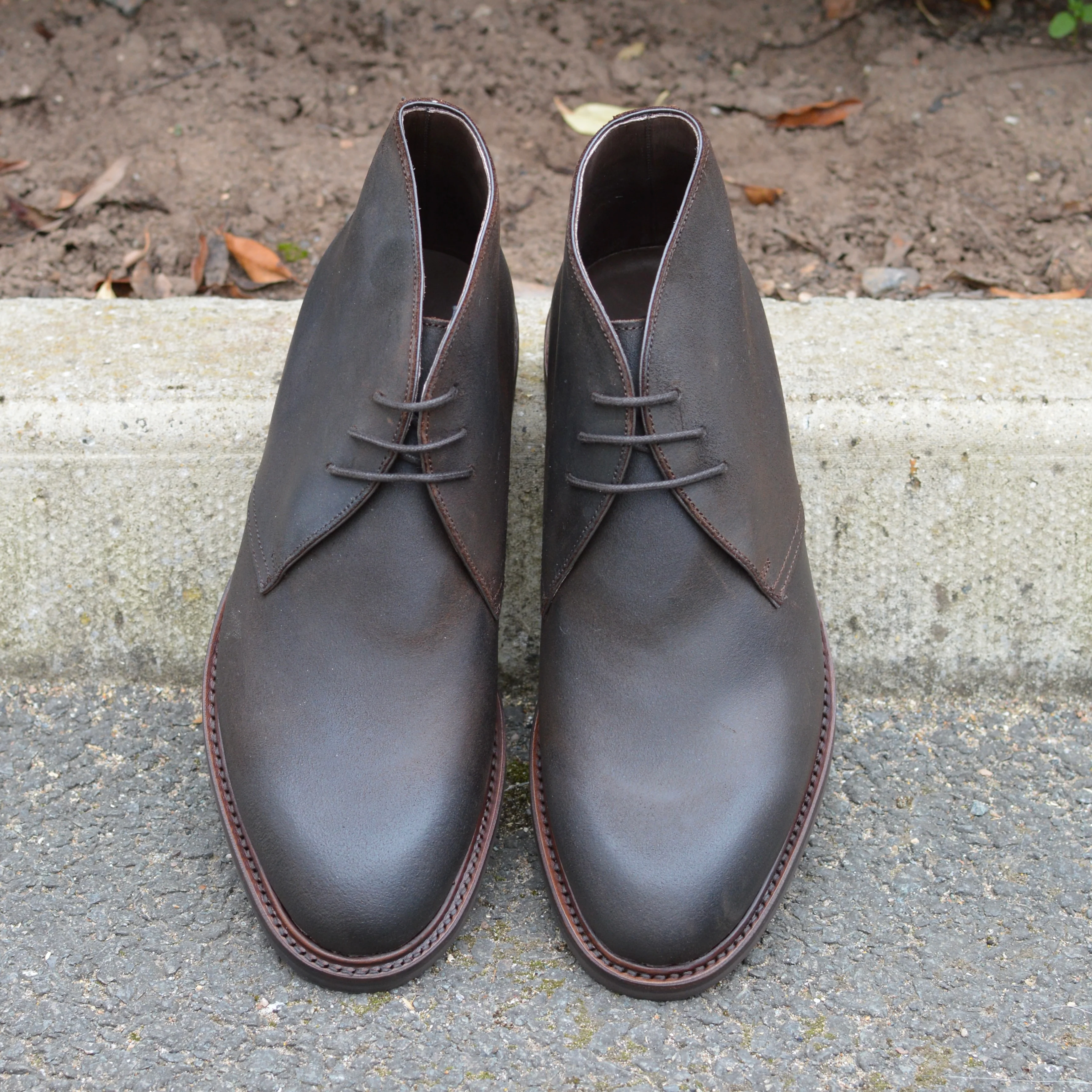 Berwick 1707 Chukka Boot (320) - Waxy Commander Snuff - Image 10