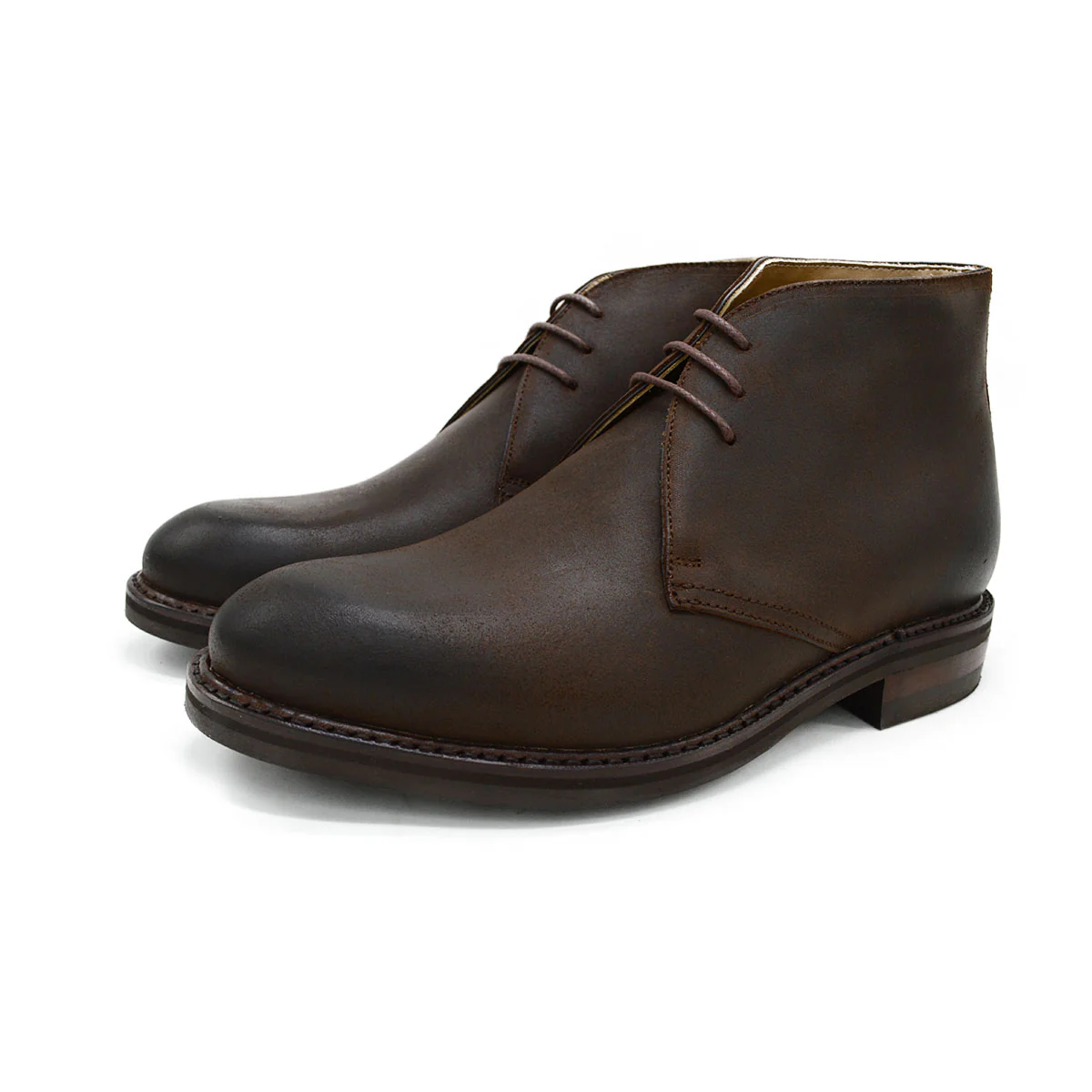 Berwick 1707 Chukka Boot (320) - Waxy Commander Snuff - Image 4