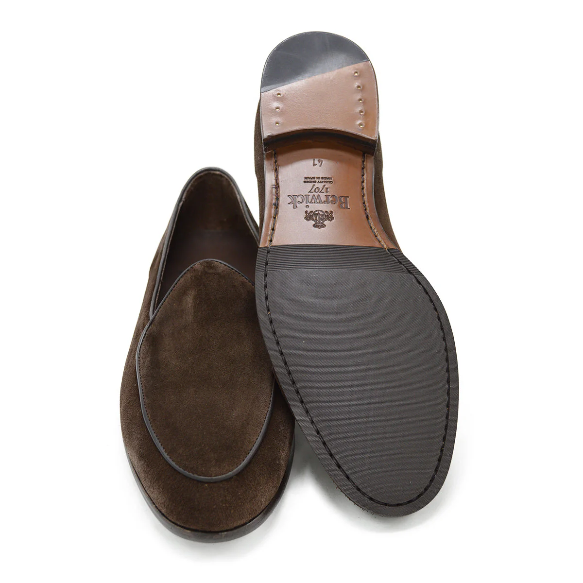 Berwick 1707 Classic Belgian Loafer (4950) Suede - Image 2