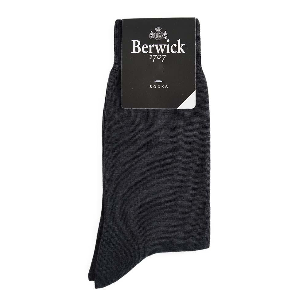 Berwick 1707 Cotton Blend Plain Socks - Image 3