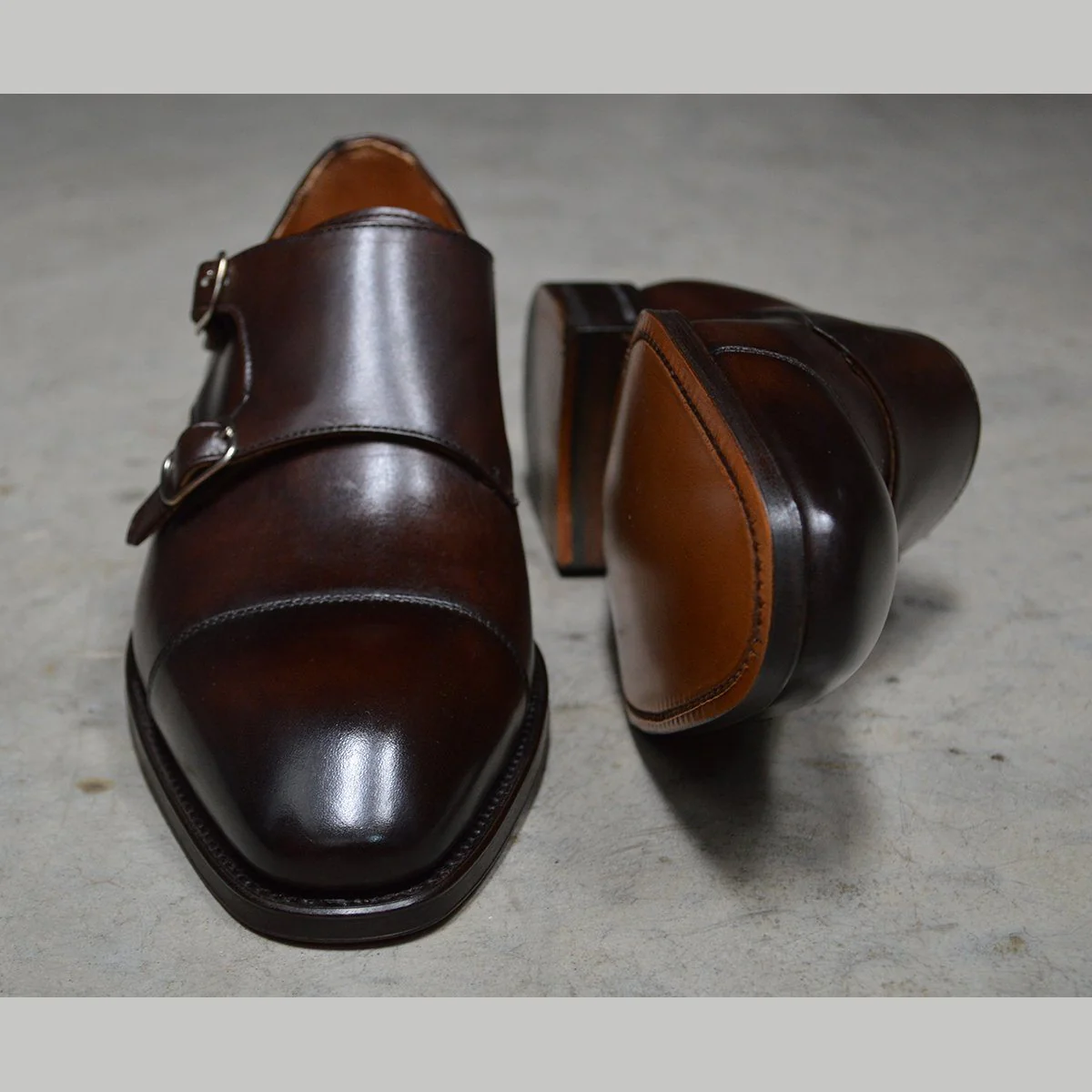 Berwick 1707 Double Monk (5212) Moka (Dark Brown) - Image 10