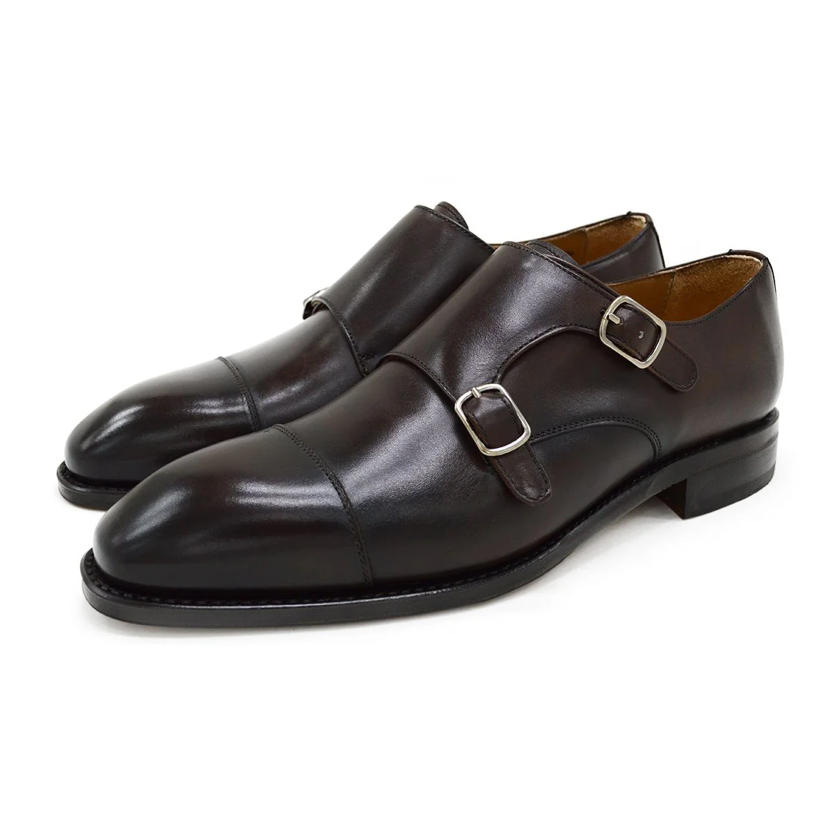 Berwick 1707 Double Monk (5212) Moka (Dark Brown) - Image 3