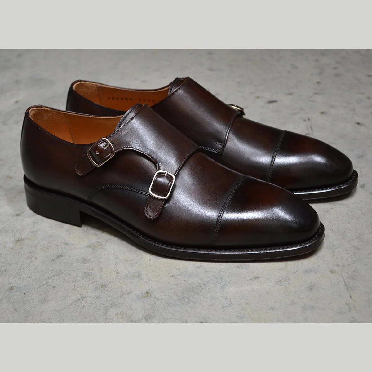 Berwick 1707 Double Monk (5212) Moka (Dark Brown) - Image 9