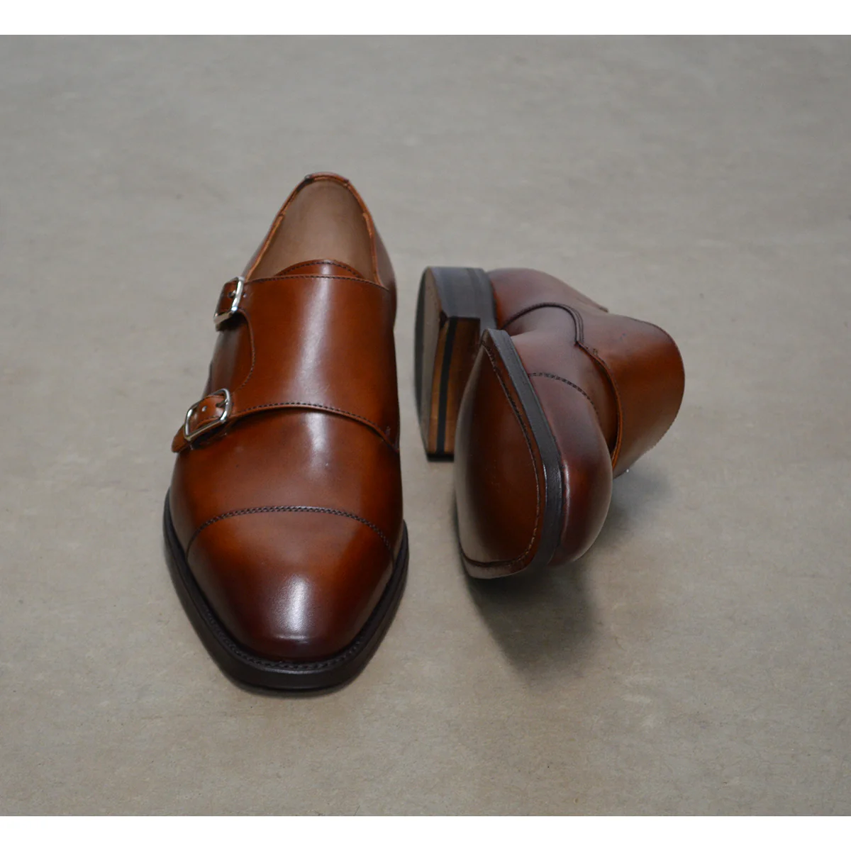 Berwick 1707 Double Monk (5212) Cuero (Tan) - Image 8