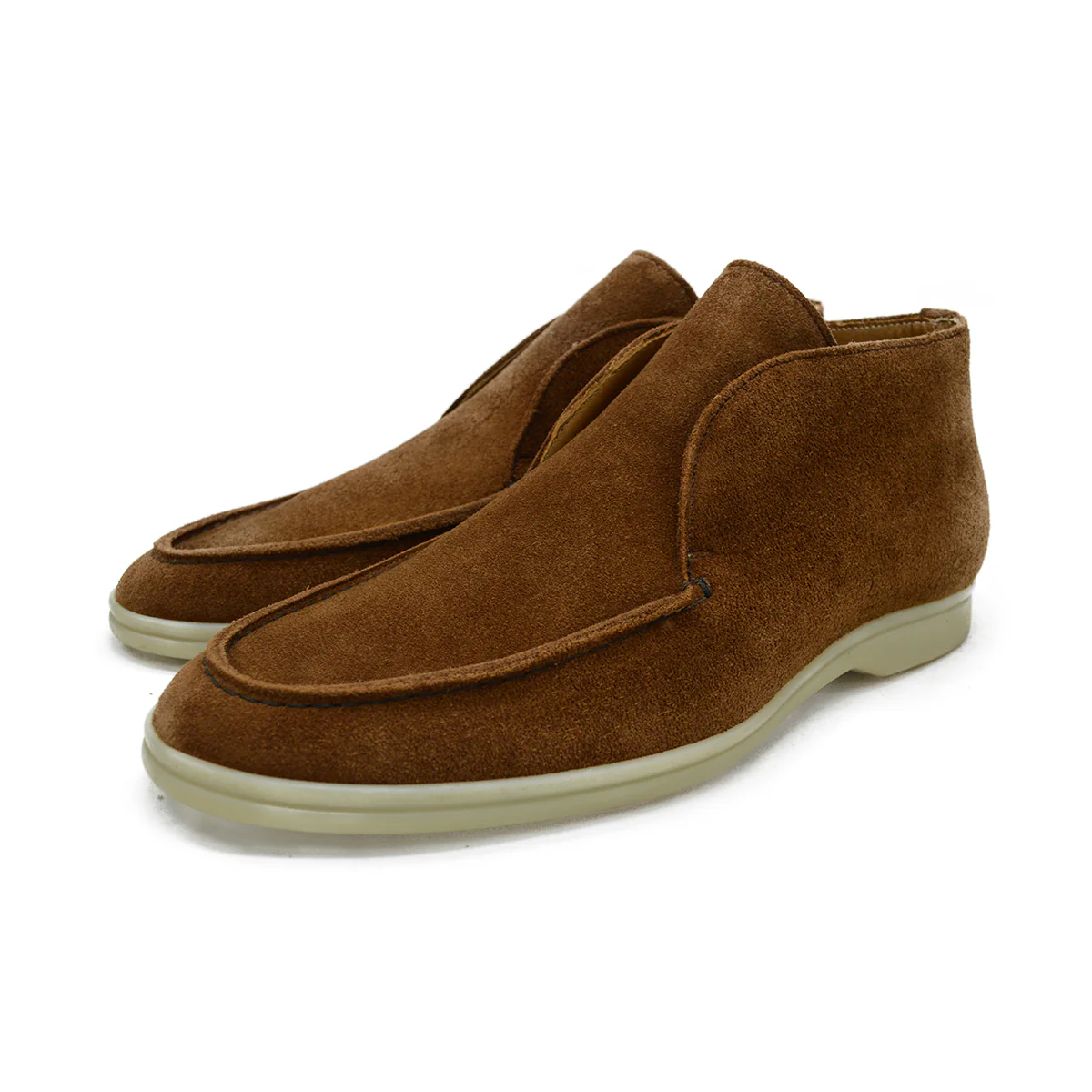 Berwick 1707 Flex Walk Ankle Boot(5389) -Kudu Reverse Suede In Snuff - Image 4