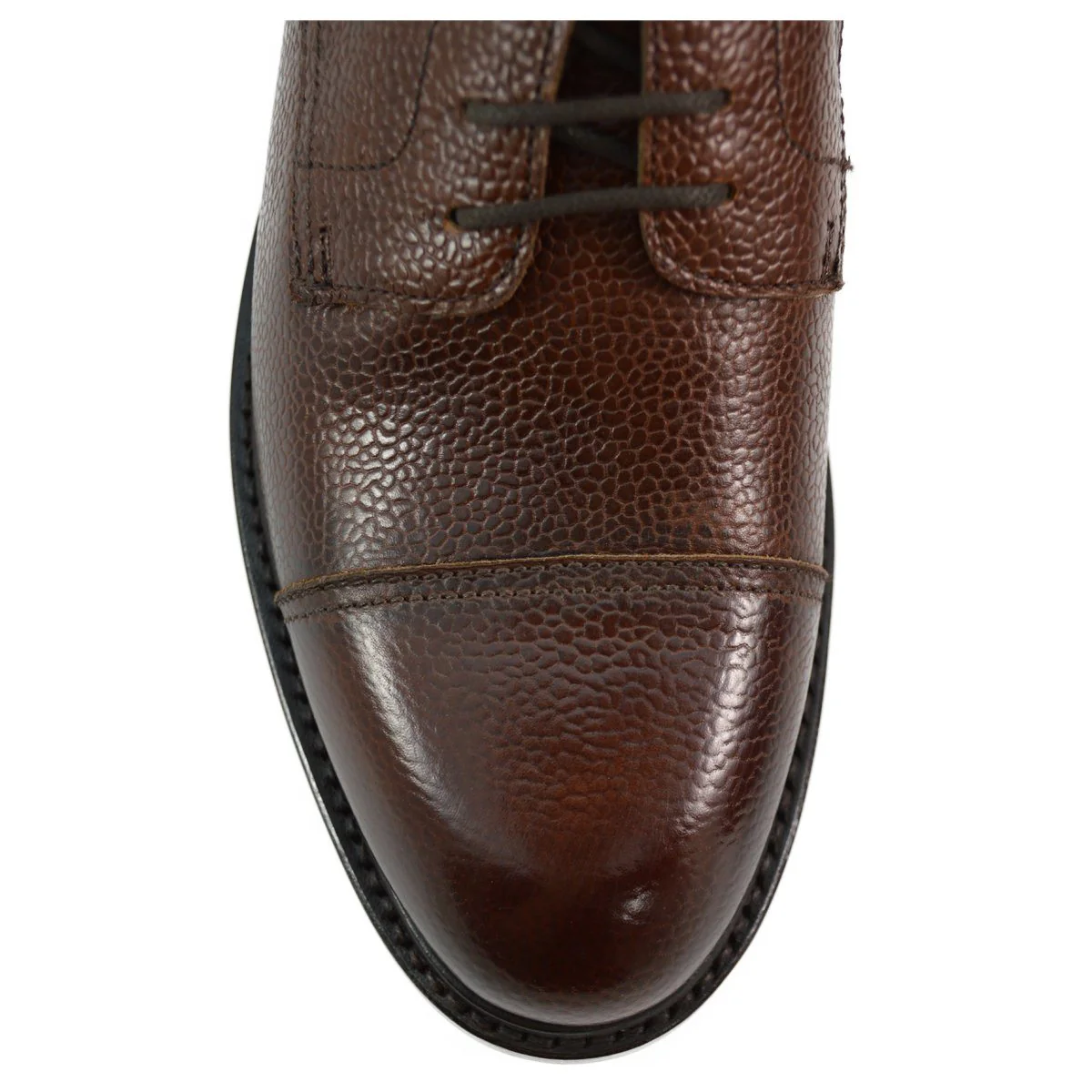 Berwick 1707 Grain Toe Cap Boot (321) Dark Brown - Image 6