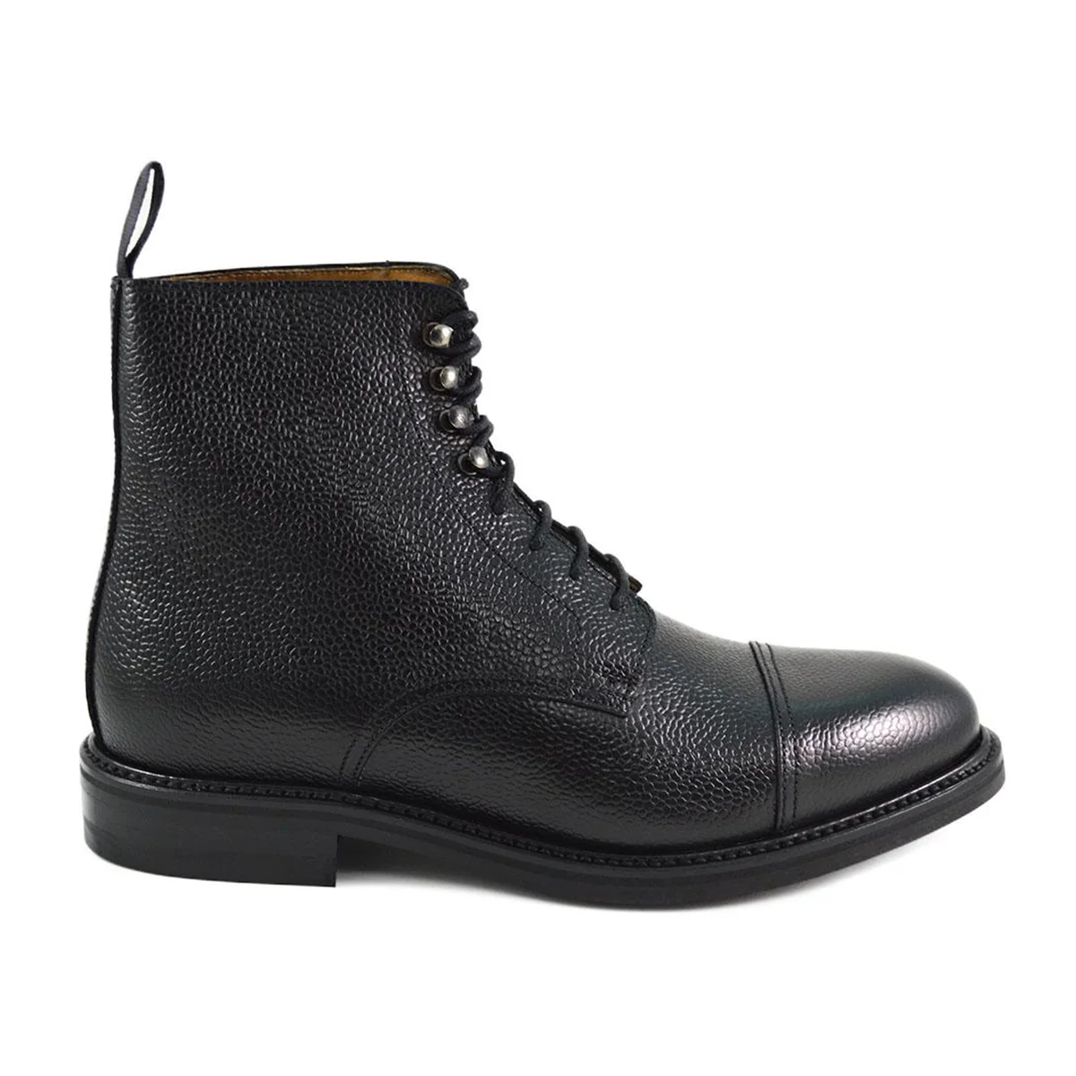 Berwick 1707 Grain Toe Cap Boot (321) Black