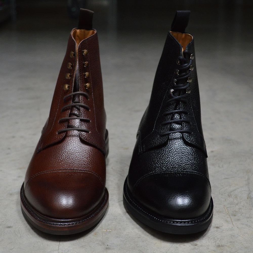 Berwick 1707 Grain Toe Cap Boot (321) Black - Image 11