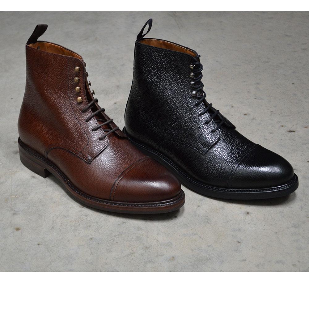 Berwick 1707 Grain Toe Cap Boot (321) Black - Image 12