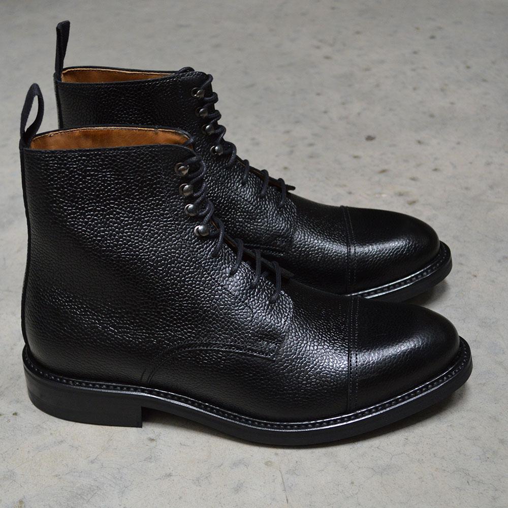 Berwick 1707 Grain Toe Cap Boot (321) Black - Image 8