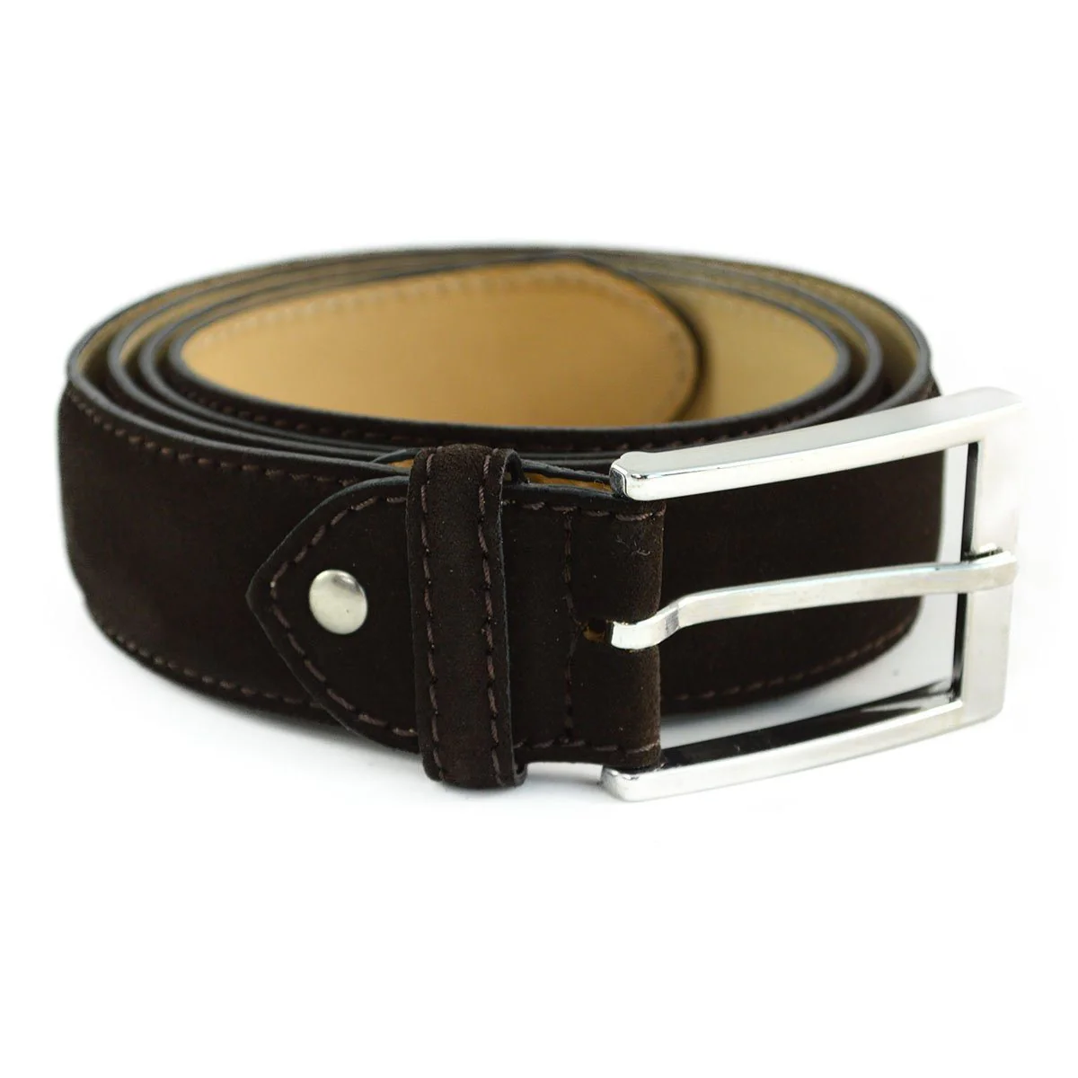 BERWICK 1707 Suede Leather Belt