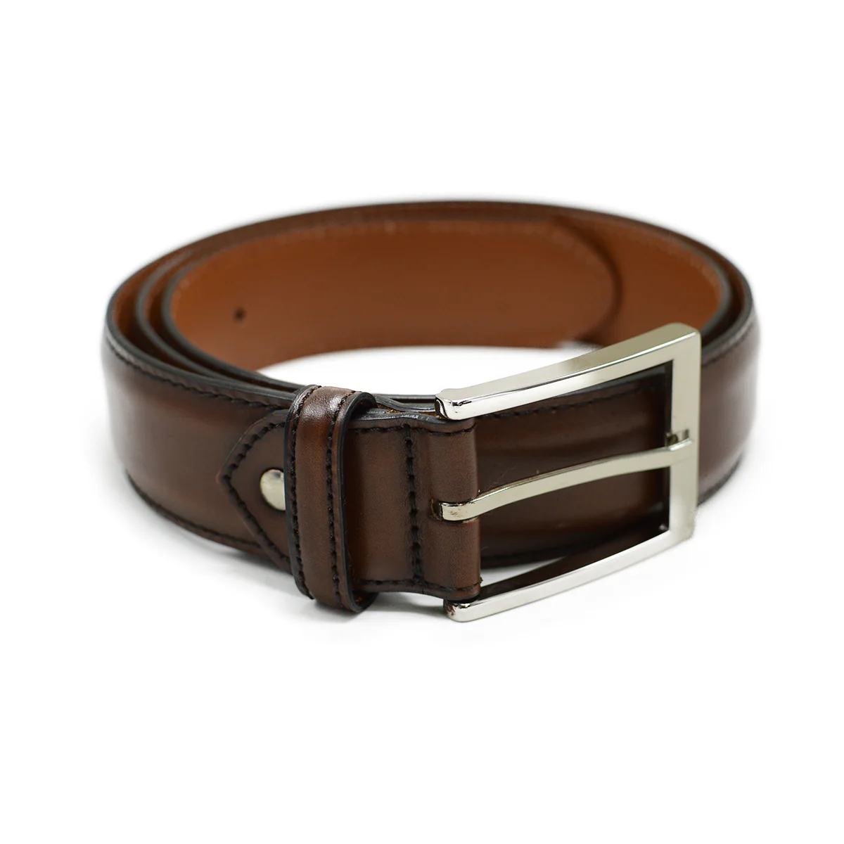 BERWICK 1707 Calf Leather Belt - Image 16