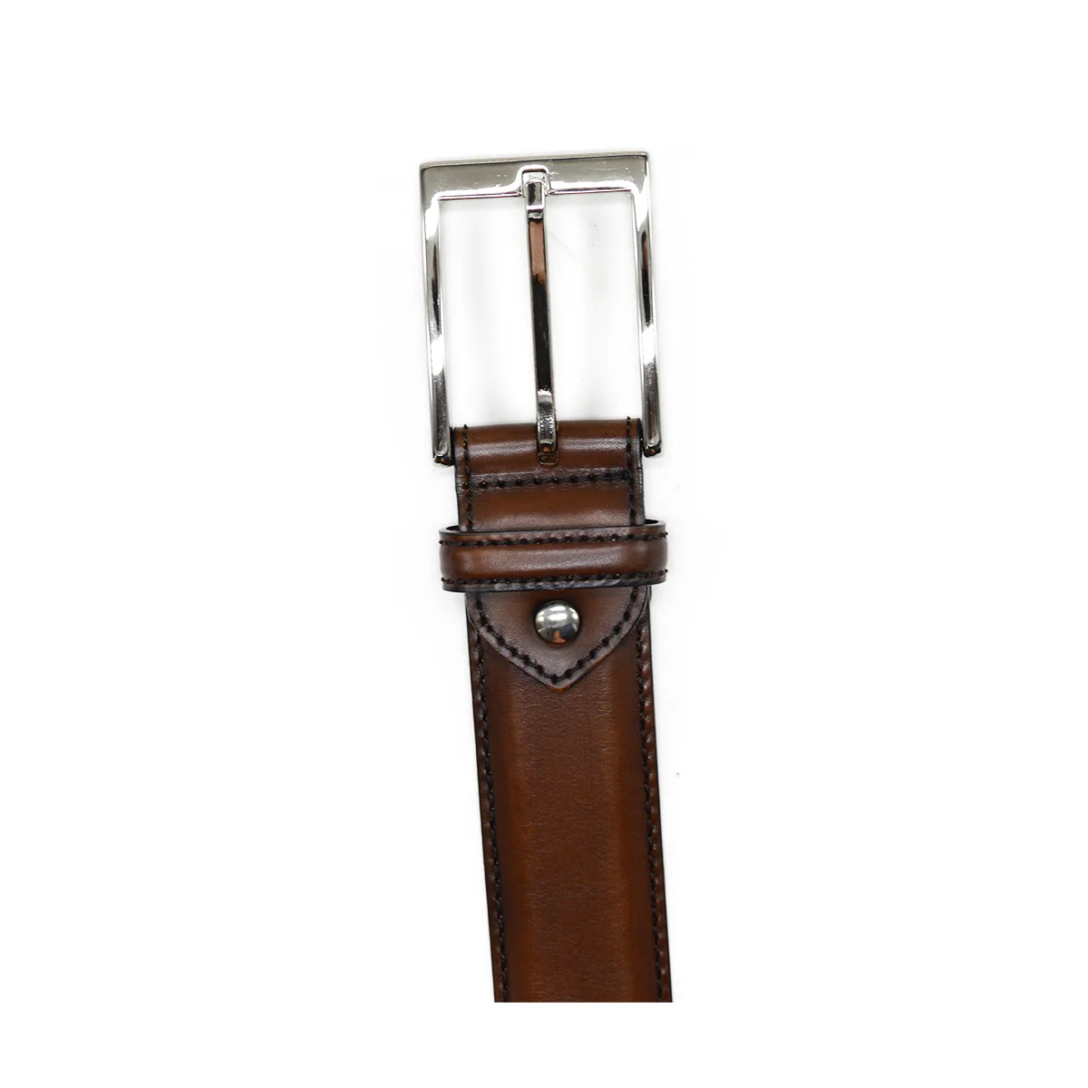 BERWICK 1707 Calf Leather Belt - Image 17