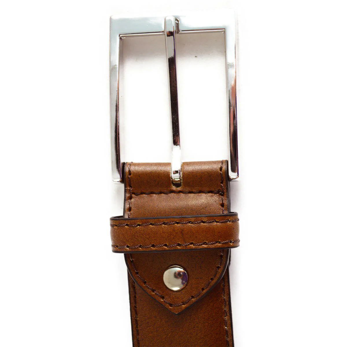 BERWICK 1707 Calf Leather Belt - Image 2