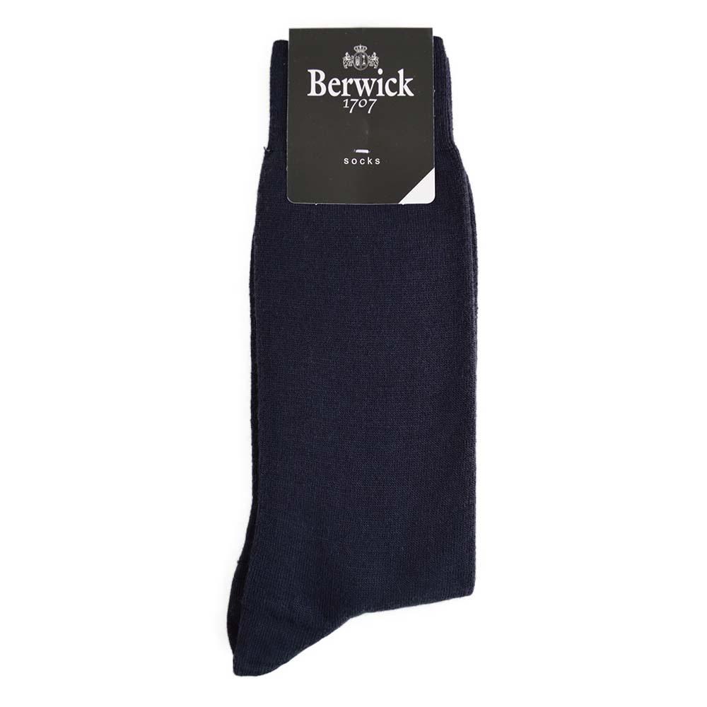 Berwick 1707 Over Calf Wool Blend Plain Socks - Image 3