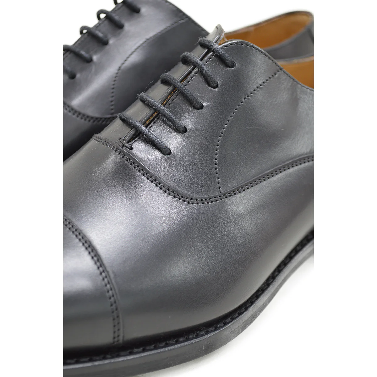 Berwick 1707 Oxford (3010) - Black Boxcalf (Dainite) - Image 6