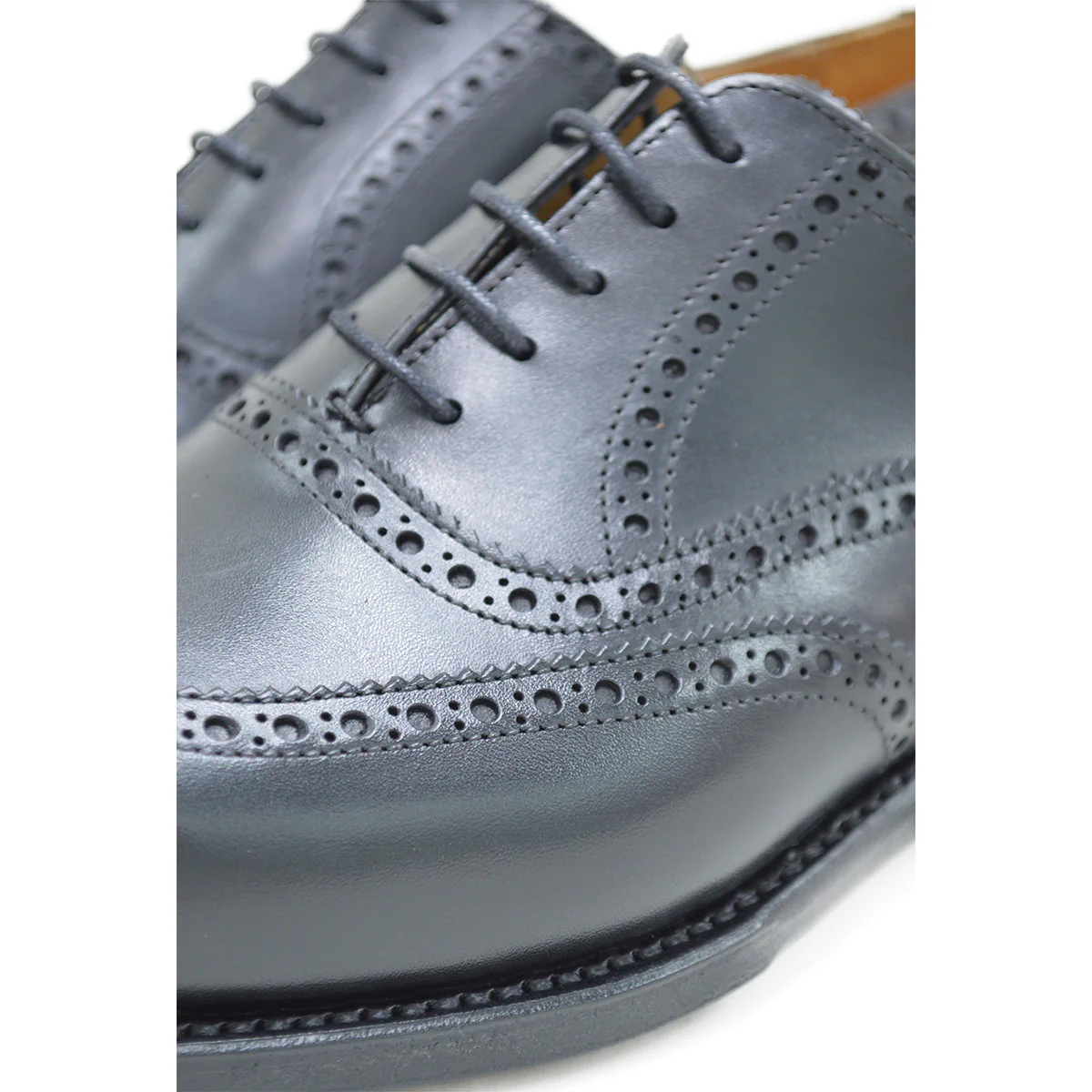Berwick 1707 Oxford Brogue (5215) Black - Image 4