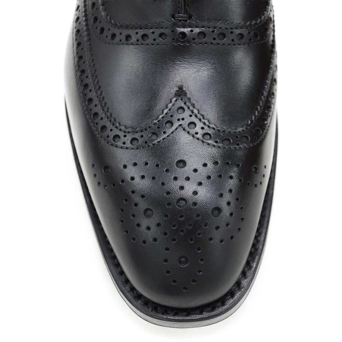 Berwick 1707 Oxford Brogue (5215) Black - Image 7