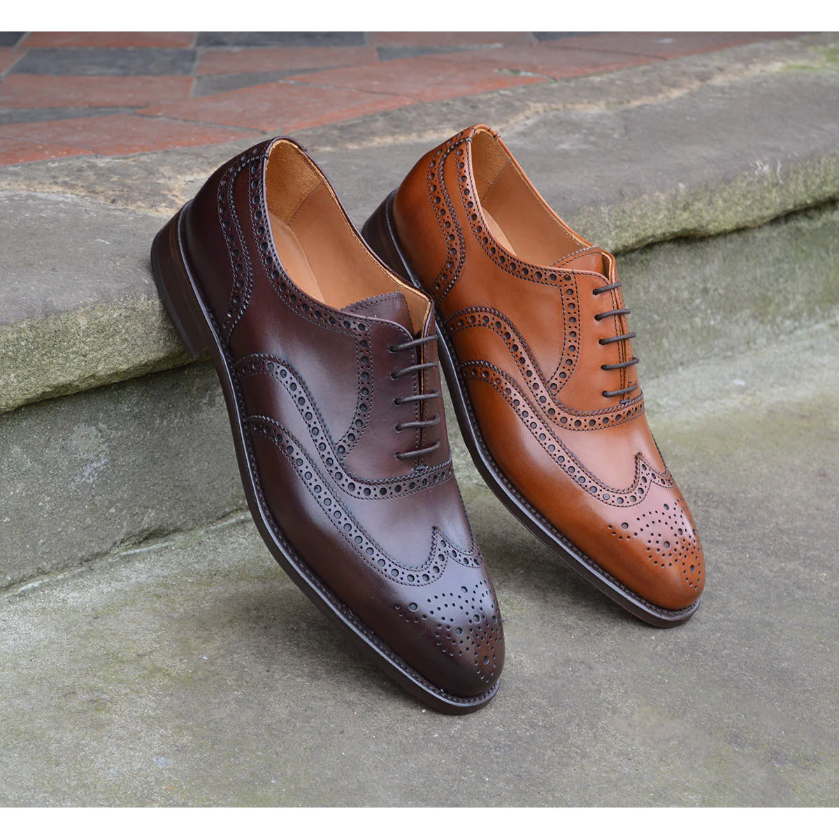 Berwick 1707 Oxford Brogue (5215) Dark Brown - Image 11