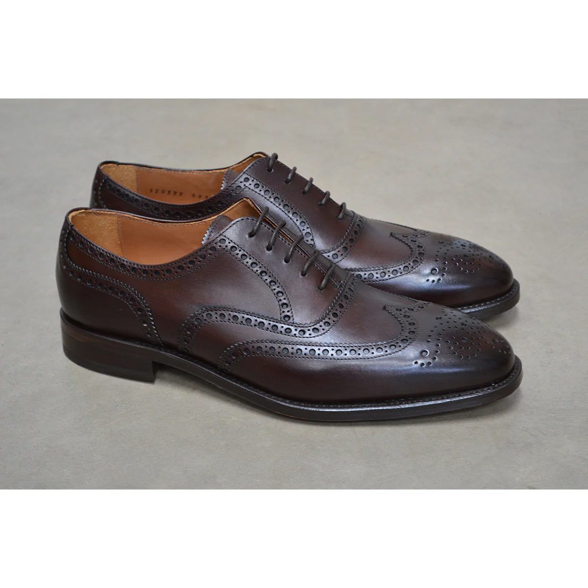 Berwick 1707 Oxford Brogue (5215) Dark Brown - Image 7