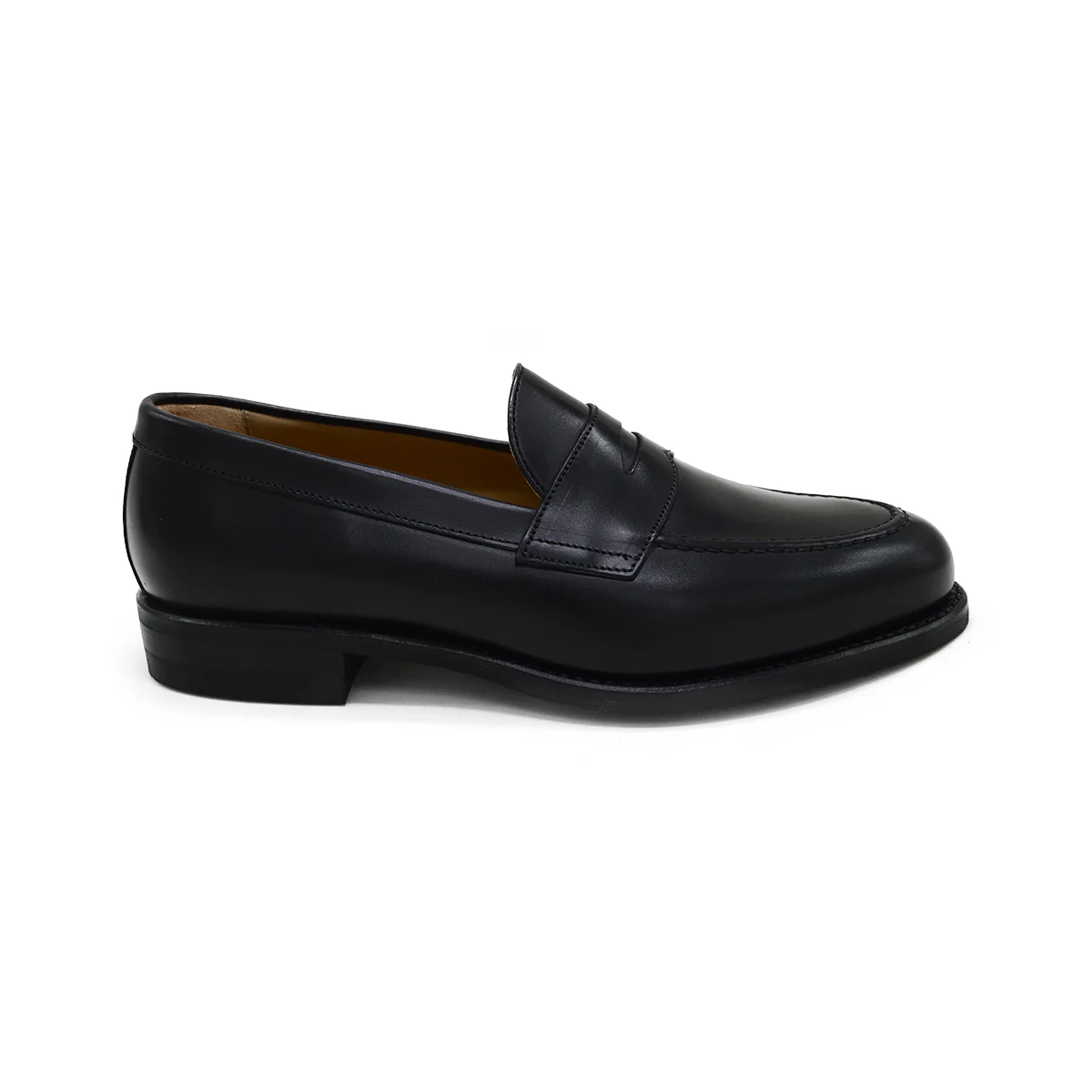 Berwick 1707 Penny Loafer (9628) Black Boxcalf -Dainite