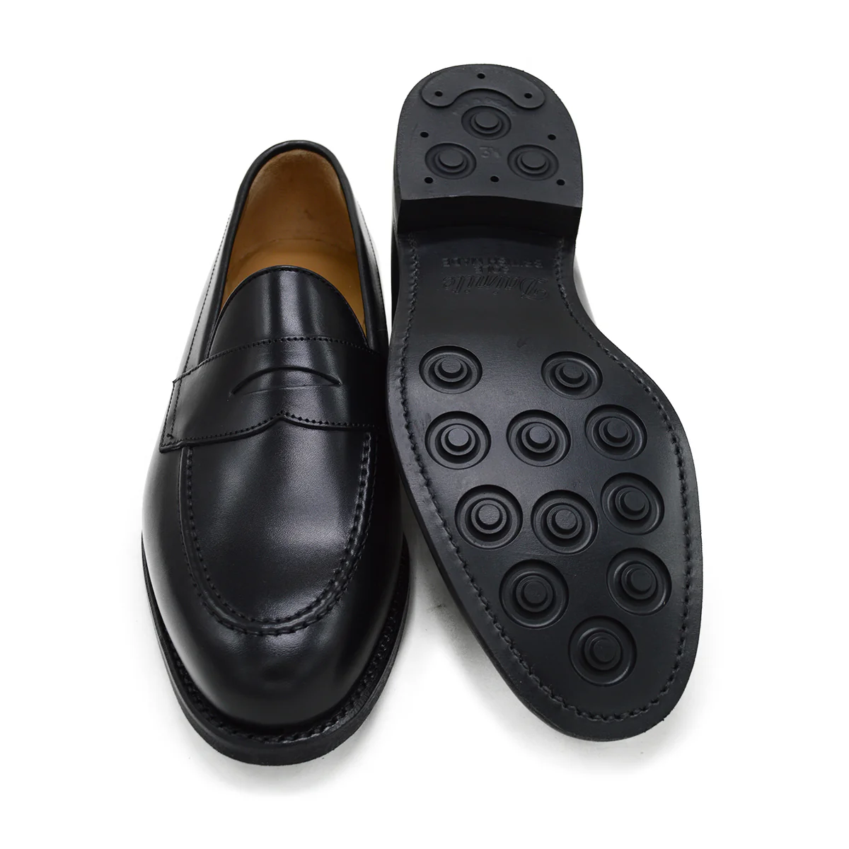 Berwick 1707 Penny Loafer (9628) Black Boxcalf -Dainite - Image 2