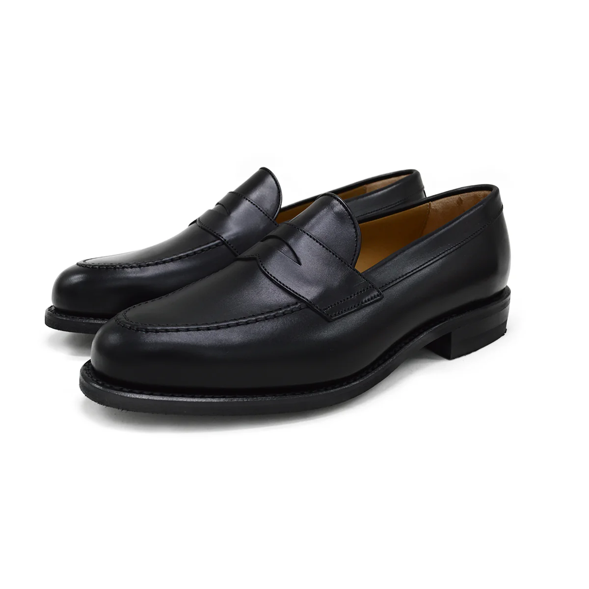 Berwick 1707 Penny Loafer (9628) Black Boxcalf -Dainite - Image 3