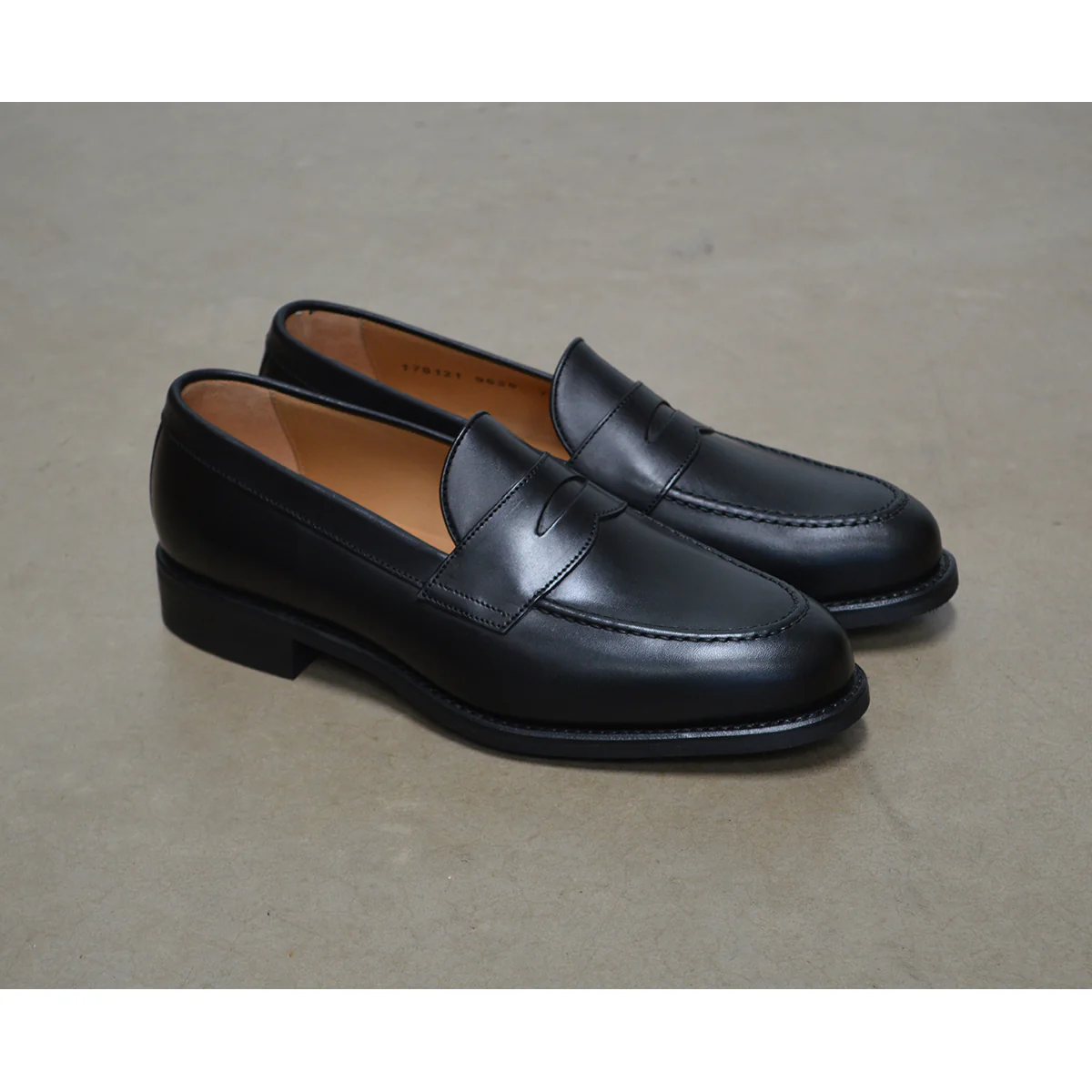 Berwick 1707 Penny Loafer (9628) Black Boxcalf -Dainite - Image 9