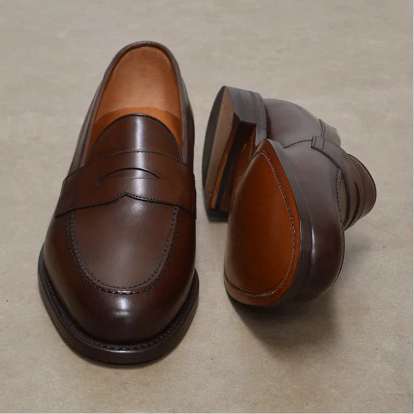 Berwick 1707 Penny Loafer (9628) Medium Brown - Image 8