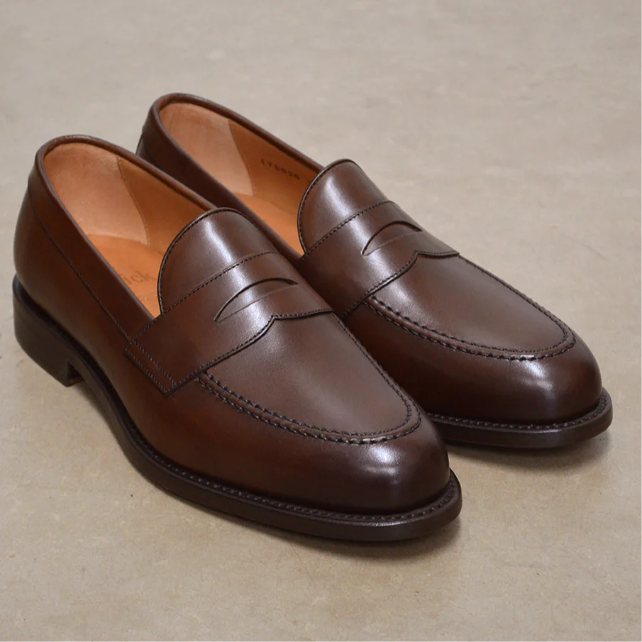 Berwick 1707 Penny Loafer (9628) Medium Brown - Image 9