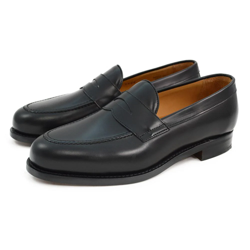 Berwick 1707 Penny Loafer (9628) Black Hi-Shine - Image 3